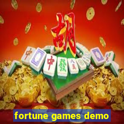 fortune games demo